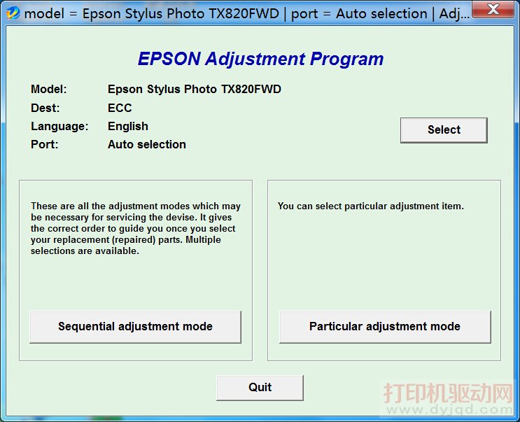 Epson TX820FWD 